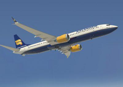 Farvel til Island med Icelandair efter en oplevelsesrig tur.