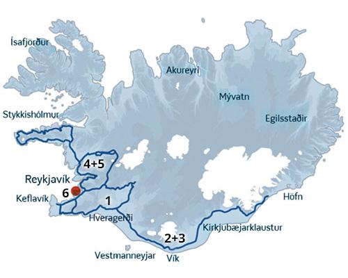 En skøn kør-selv rejse til Island med masser af naturoplevelser
