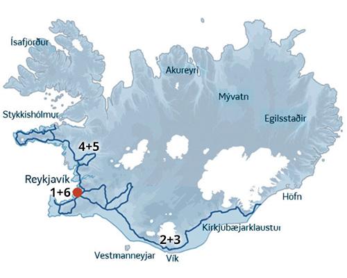 Naturoplevelser i massevis på denne kør-selv rejse med ISLANDSREJSER - rejser til Island.