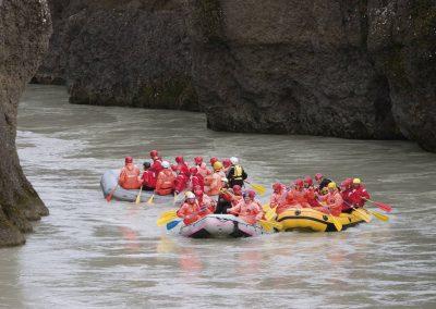 River rafting i Island i Den Gyldne Cirkel.