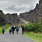 Thingvellir Nationalpark i Den Gyldne Cirkel på din rejse til Island