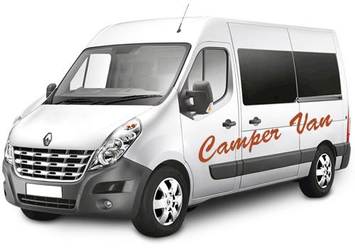 Familieferie i Island med total frihed og til fornuftig pris! AutoCamper Van - Camp Large.