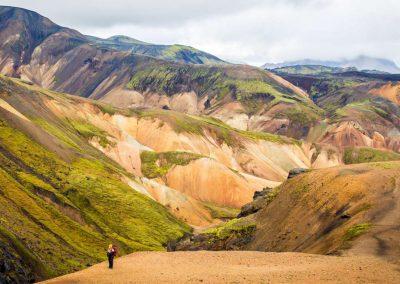 Aktiviteter og dagture - Landmannalaugar Hike i Island med ISLANDSREJSER