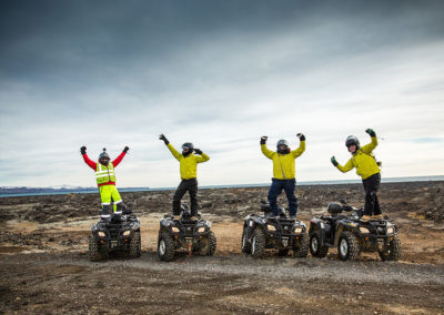 ATV på Reykjanes-halvøen i Island på kør-selv ferie og bilferie med ISLANDSREJSER