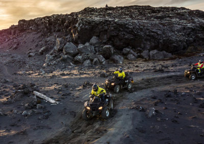 ATV på Reykjanes-halvøen i Island på kør-selv ferie og bilferie med ISLANDSREJSER