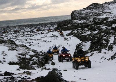 ATV på Reykjanes-halvøen i Island på kør-selv ferie og bilferie med ISLANDSREJSER