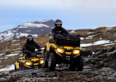 ATV på Reykjanes-halvøen i Island på kør-selv ferie og bilferie med ISLANDSREJSER