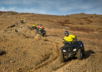 ATV på Reykjanes-halvøen i Island på kør-selv ferie og bilferie med ISLANDSREJSER