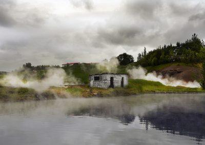 Secret Lagoon - dejligt geotermisk bad ved Fludir