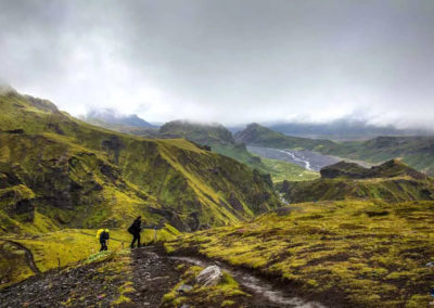 Aktiviteter og dagture i Island - Hiking - Thorsmörk vulkan-hike