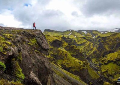 Aktiviteter og dagture i Island - Hiking - Thorsmörk vulkan-hike