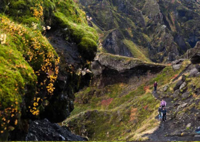 Aktiviteter og dagture i Island - Hiking - Thorsmörk vulkan-hike