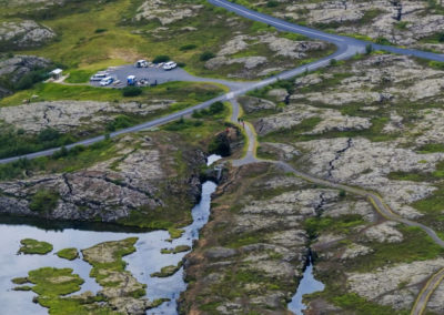 Snorkle ved Thingvellir og Silfra i Island på kør-selv ferie og bilferie med ISLANDSREJSER