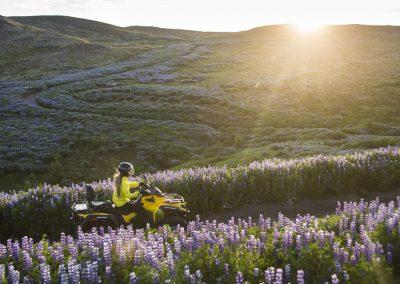 ATV-action ikke langt fra Reykjavik på kør-selv ferie og bilferie med ISLANDSREJSER