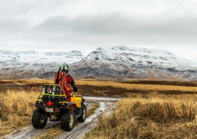 ATV-action ikke langt fra Reykjavik på kør-selv ferie og bilferie med ISLANDSREJSER