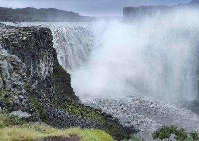 Dettifoss vandfaldet er et imponerende syn