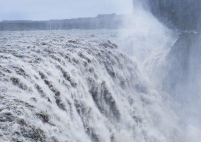 Det mægtige Dettifoss vandfald