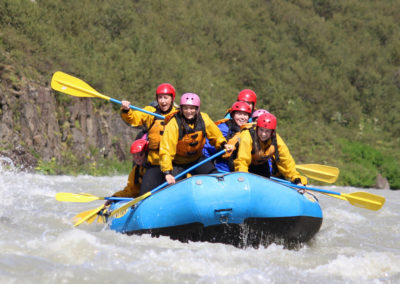 River Rafting i Island - familievenlig på kør-selv ferie og bilferie med ISLANDSREJSER