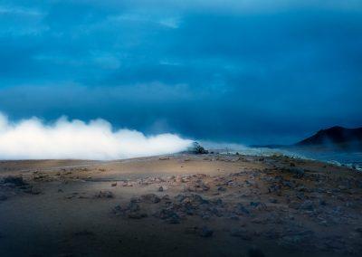 Rygende "kedel" ved Namaskard tæt på Mývatn :: foto: Lars Viberg - ISLANDSREJSER