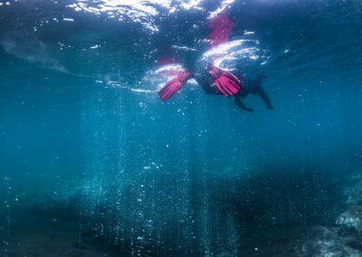 Geotermisk snorkling i Island - Klaifervatn - på kør-selv ferie og bilferie med ISLANDSREJSER