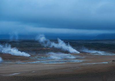 Masser af geotermisk aktivitet ved Mývatn området :: foto: Lars Viberg - ISLANDSREJSER