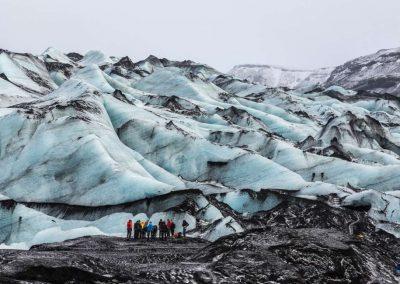 Aktiviteter og dagture - Hiking i Island, Gletsjerhiking og isklatring -Solheimajökull