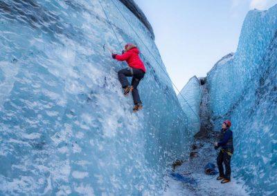 Aktiviteter og dagture - Hiking i Island, Gletsjerhiking og isklatring -Solheimajökull