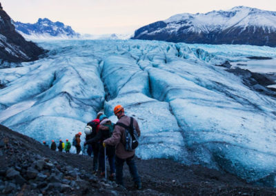 Aktiviteter og dagture i Island - Gletsjervandring og hiking Skaftafell