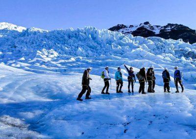 Hiking i Island, Gletsjervandring - Skaftafell