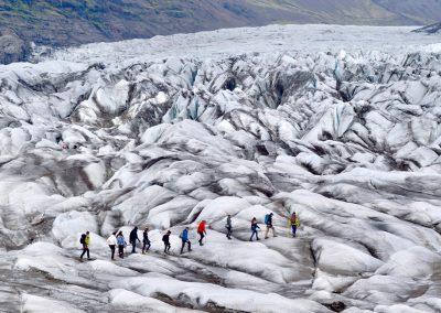 Hiking i Island, Gletsjervandring - Skaftafell