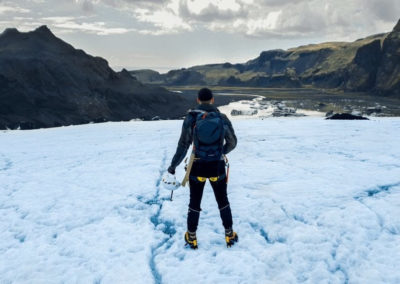 Aktiviteter og dagture i Island - Gletsjervandring og hiking på Solheimajökull