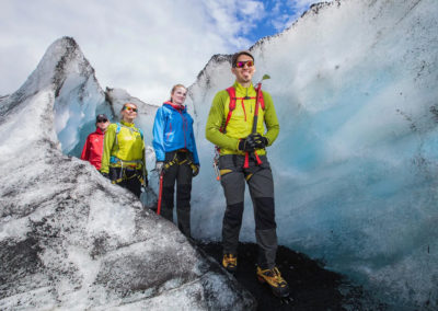 Aktiviteter og dagture i Island - Gletsjervandring og hiking på Solheimajökull