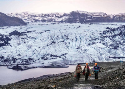 Aktiviteter og dagture i Island - Gletsjervandring og hiking på Solheimajökull