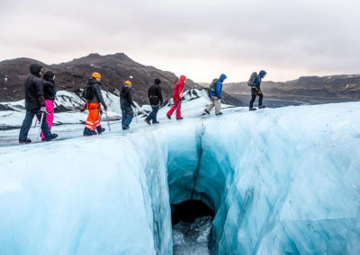 Aktiviteter og dagture i Island - Gletsjervandring og hiking på Solheimajökull