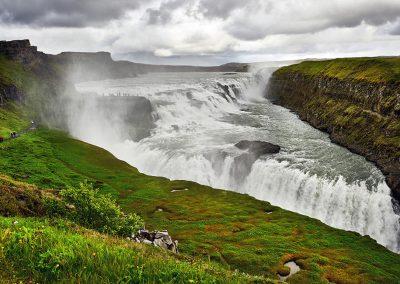 Gullfossvandfaldet - et uforglemmeligt syn - Den Gyldne Cirkel i Island