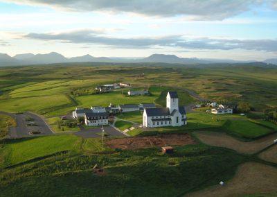 Den smukke Skalholt kirke - Den Gyldne Cirkel i Island