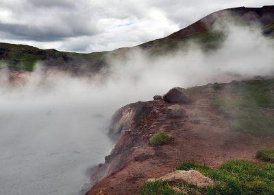 Storslået hiking i Hengill-området i Island