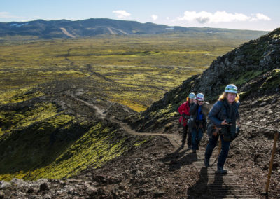 Ind i vulkanen i Island - inside the volcano på kør-selv ferie og bilferie med ISLANDSREJSER