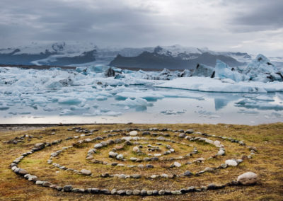 Jökulsárlón gletsjerlagune med ISLANDSREJSER