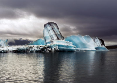 Jökulsárlón gletsjerlagune med ISLANDSREJSER