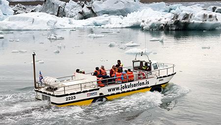 Aktiv ferie i Island - Jökulsarlón og sydkysten