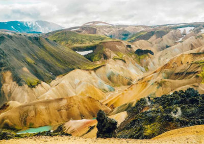 Aktiviteter og dagture - Landmannalaugar Hike i Island med ISLANDSREJSER