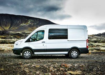 Auto Camper Van i Island på kør-selv ferie og bilferie med ISLANDSREJSER