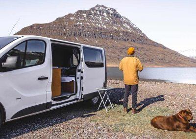 Auto Camper Van i Island på kør-selv ferie og bilferie med ISLANDSREJSER