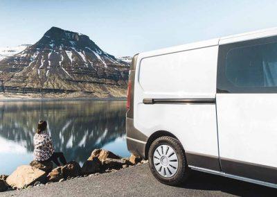 Auto Camper Van i Island på kør-selv ferie og bilferie med ISLANDSREJSER