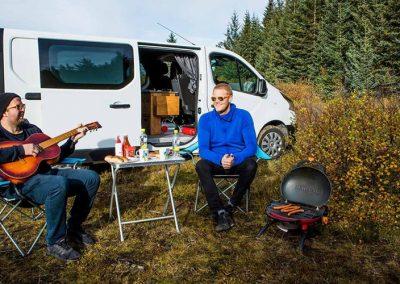 Auto Camper Van i Island på kør-selv ferie og bilferie med ISLANDSREJSER