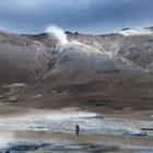 Namaskrad geotermiske område ved Myvatn.