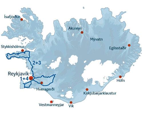 Pakkerejse og grupperejse med ISLANDSREJSER nordlyssæsonen - og i den prisvenlige ende!