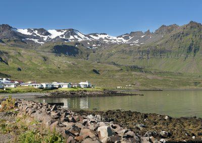 Idyllisk fiskerleje på nordsiden af Snæfellsnes