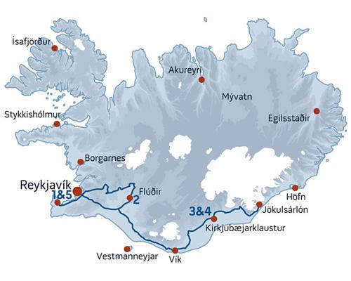 Søger du en billig rejse til Island så kig nærmere på denne prisvenlige guidede grupperejse / pakkerejse.